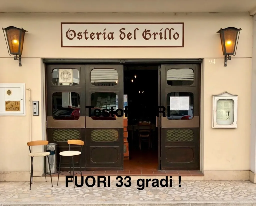 Osteria Del Grillo restaurant in Cesenatico