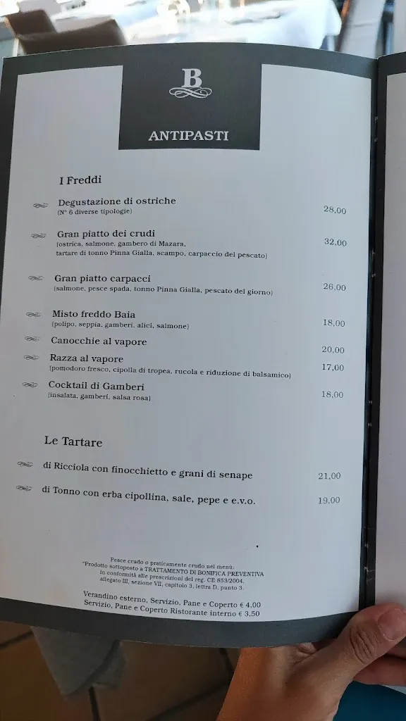 Menu_Ristorante LA BAIA - Cesenatico_Cesenatico_image_4