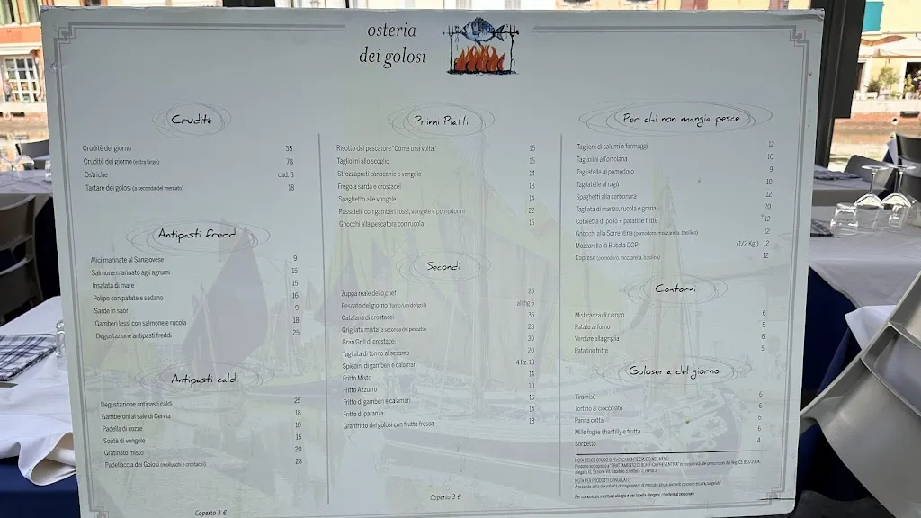 Menu_Osteria dei golosi_Cesenatico_image_2