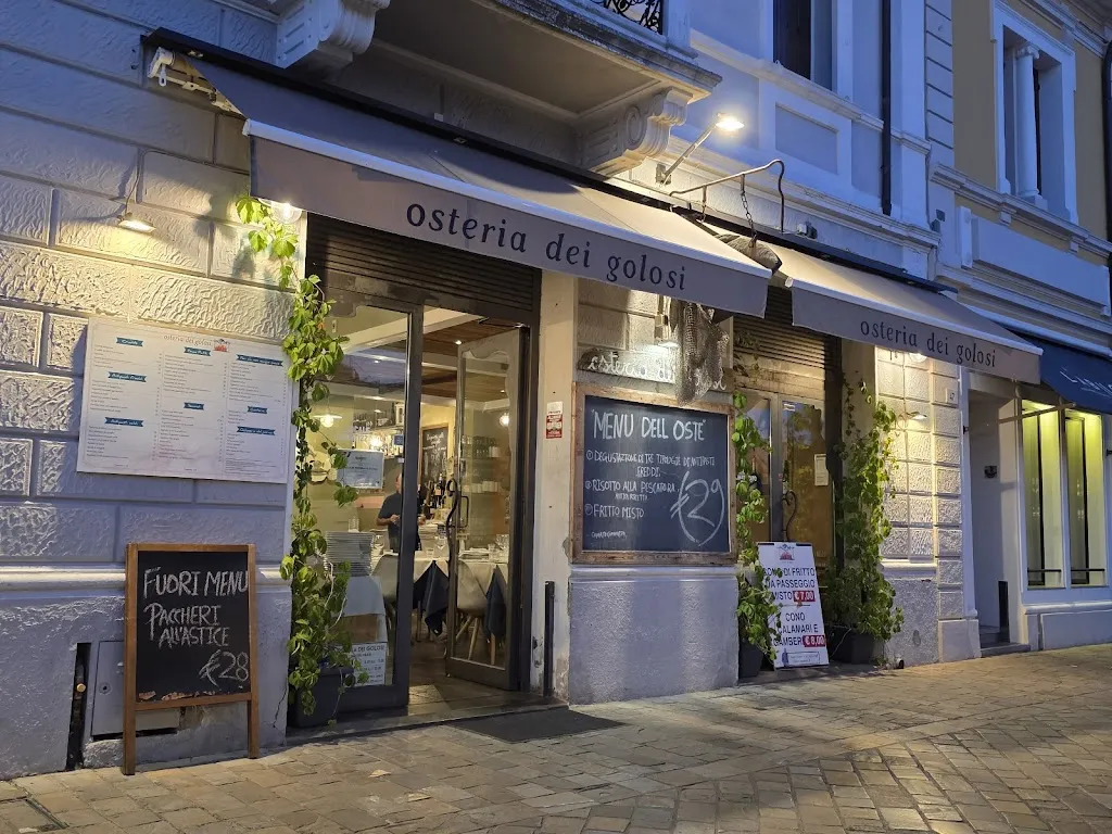 Osteria dei golosi restaurant in Cesenatico
