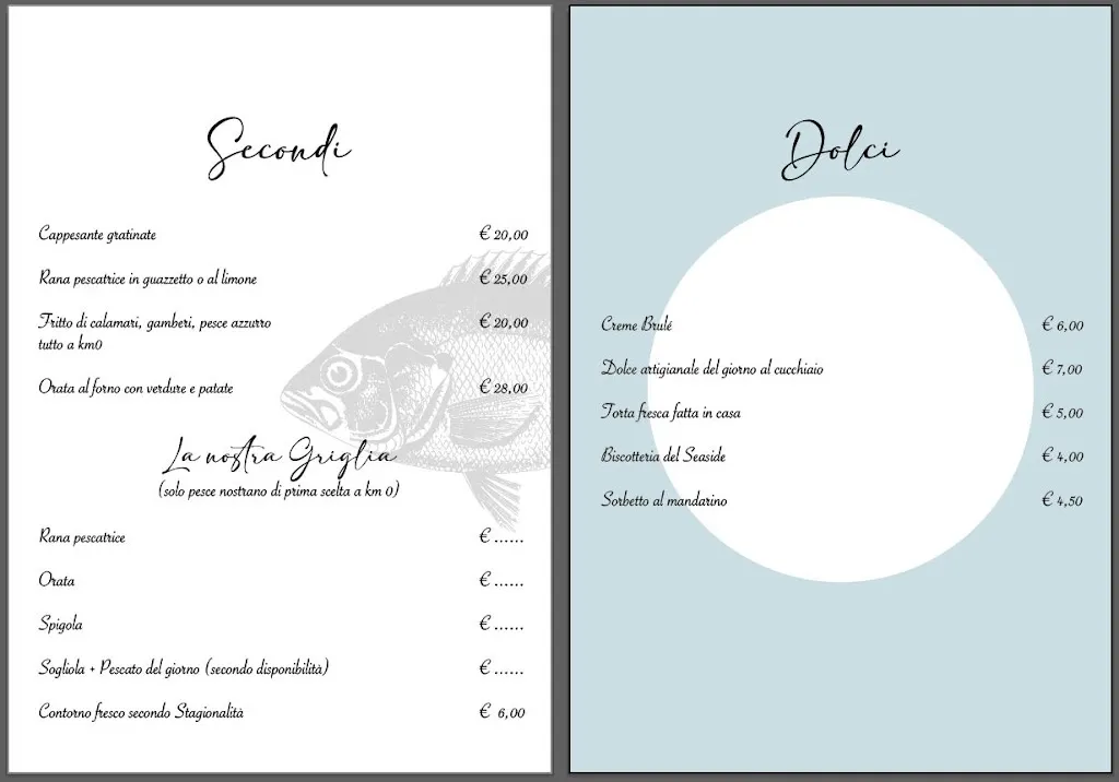 Menu_Seaside Ristorante di Pesce & Lounge Bar_Cesenatico_image_2