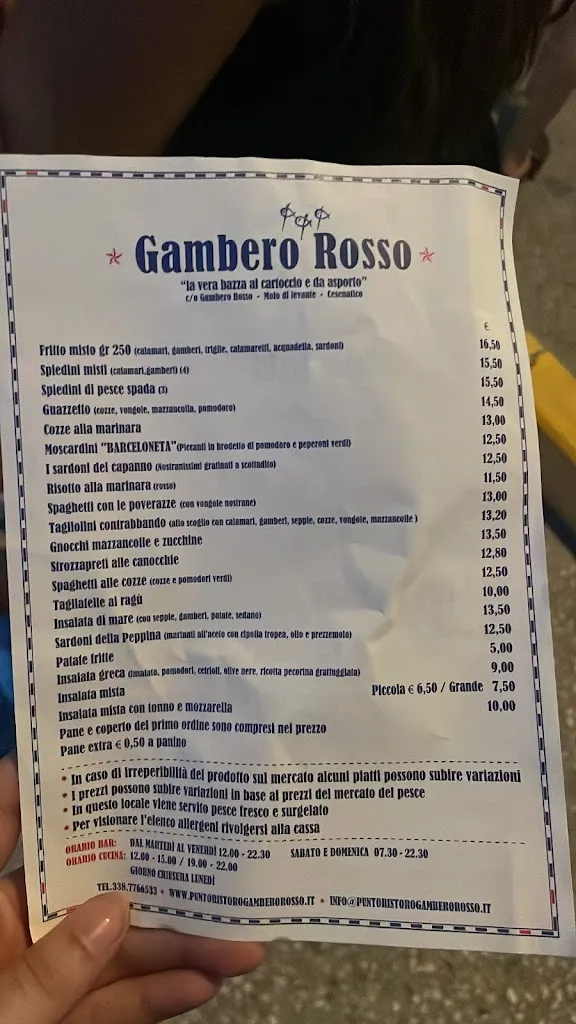 Menu_Gambero Rosso Friggitoria_Cesenatico_image_4