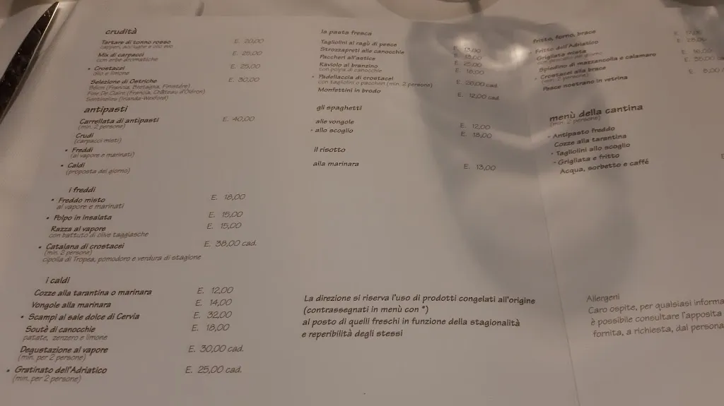 Menu_La Cantina del Porto_Cesenatico_immagine_3