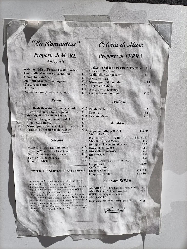 Menu_Osteria La Romantica_Cesenatico_image_2