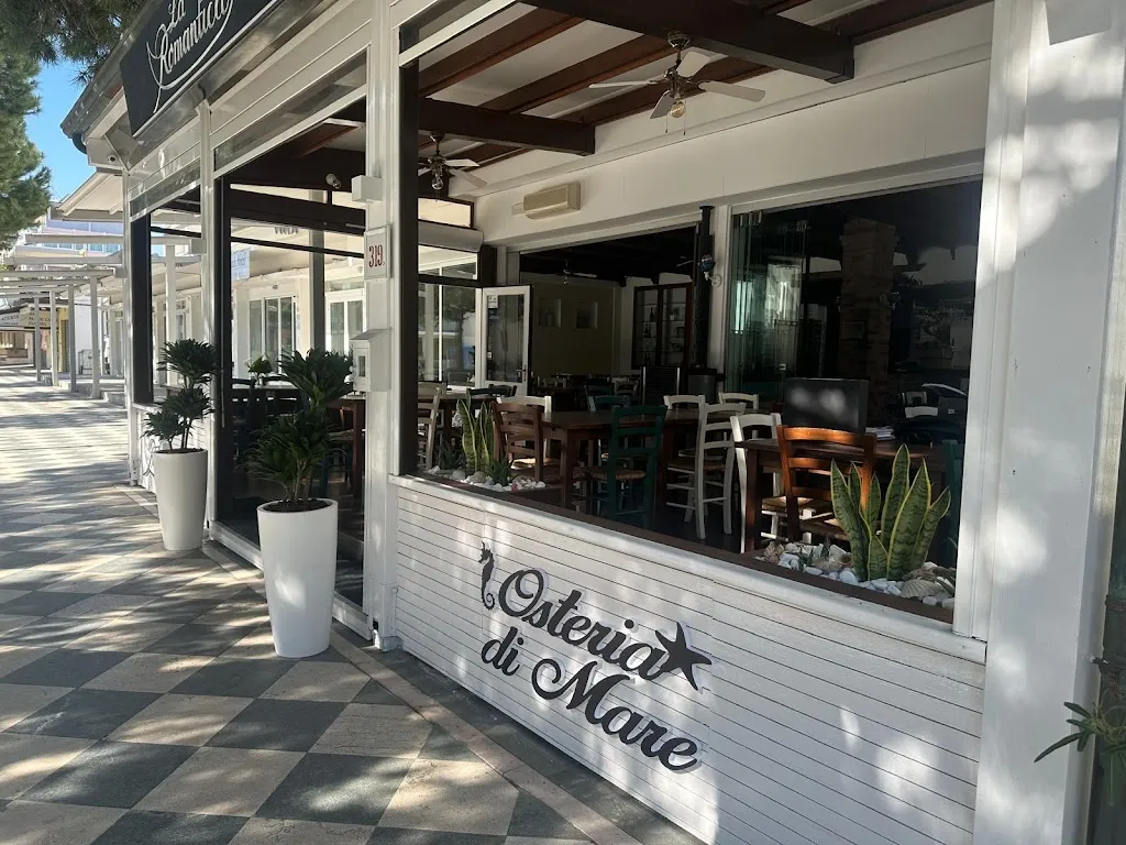 Osteria La Romantica restaurant in Cesenatico