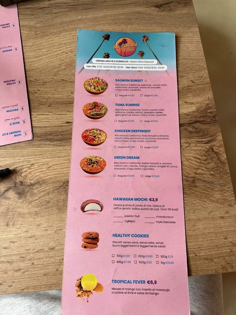 Menu_California Soul - Cesenatico_Cesenatico_image_2