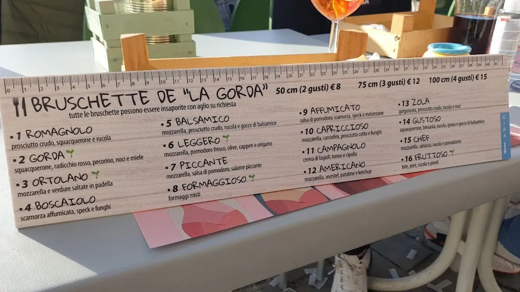 Menu_La GORDA!!!_Cesenatico_image_1