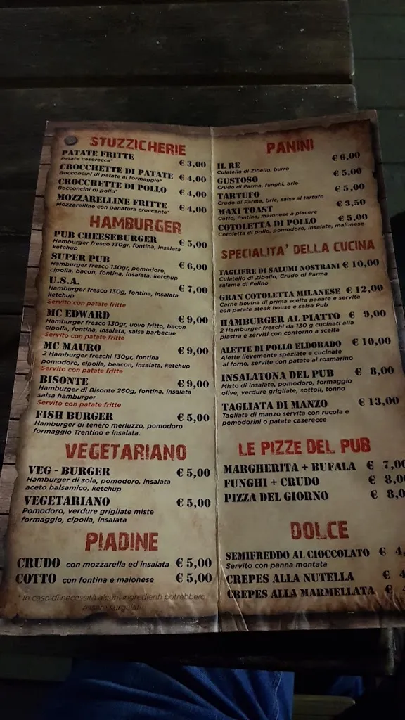 Menu_Osteria del Vicolo Stretto Pub_Colorno_image_3