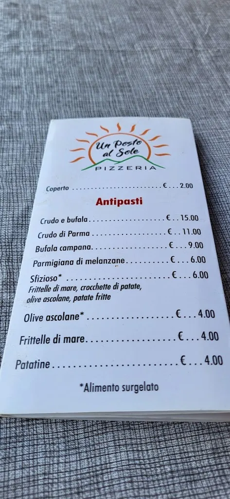 Menü_Un posto al sole_Colorno_Bild_4