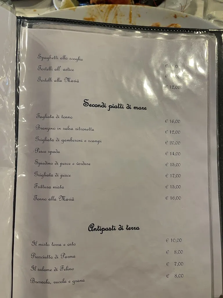 Menu_Ristorante Pizzeria Mariá_Colorno_image_2