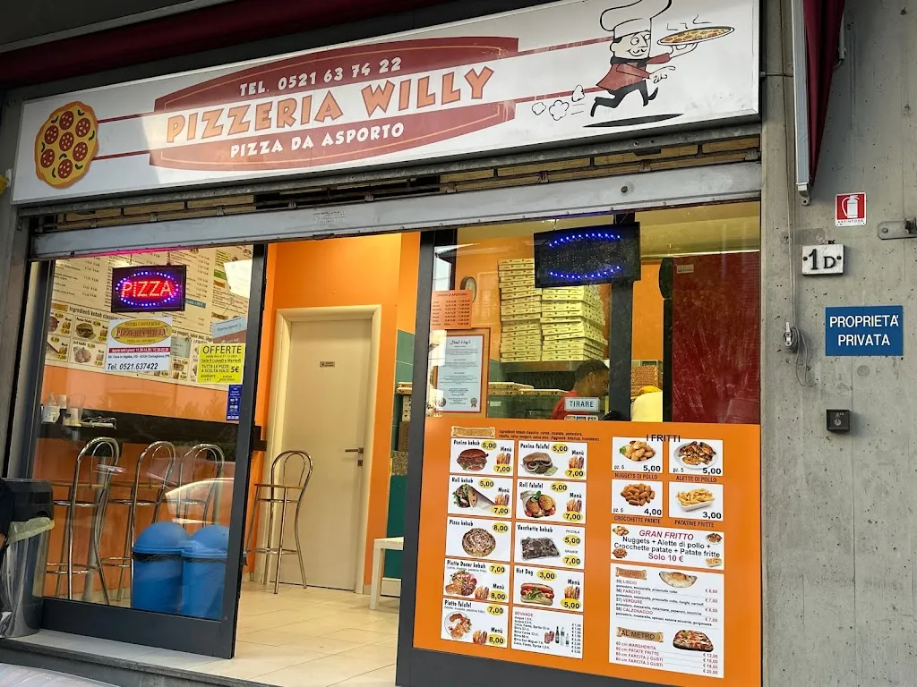 Pizzeria Willy restaurant in Corcagnano