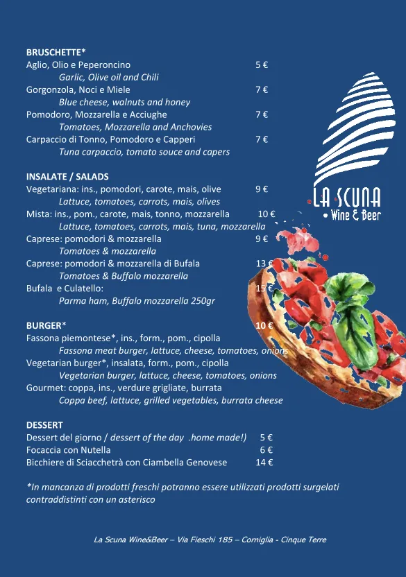 Menu_La Scuna Wine & Beer_Corniglio_image_1