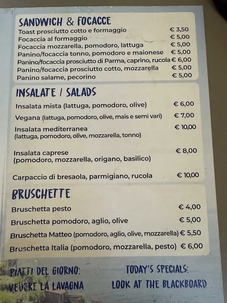 Menu_Caffè Matteo Snc di Galletti Riccardo e Rizzuti Manuela_Corniglio_image_1