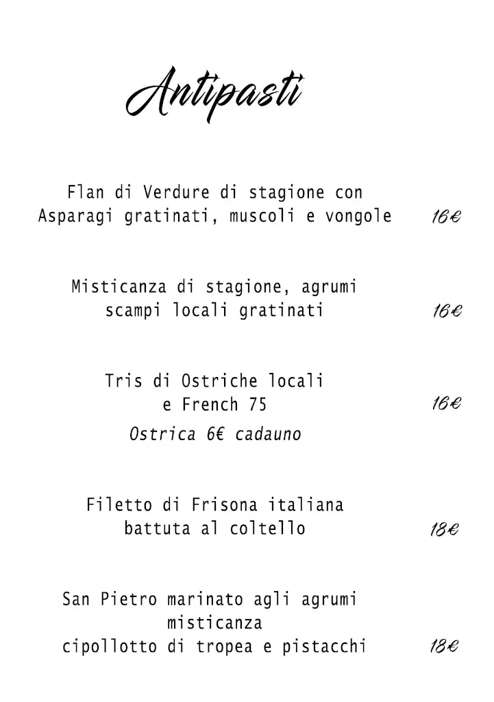 Menu_Food And Sea Trattoria_Corniglio_image_2