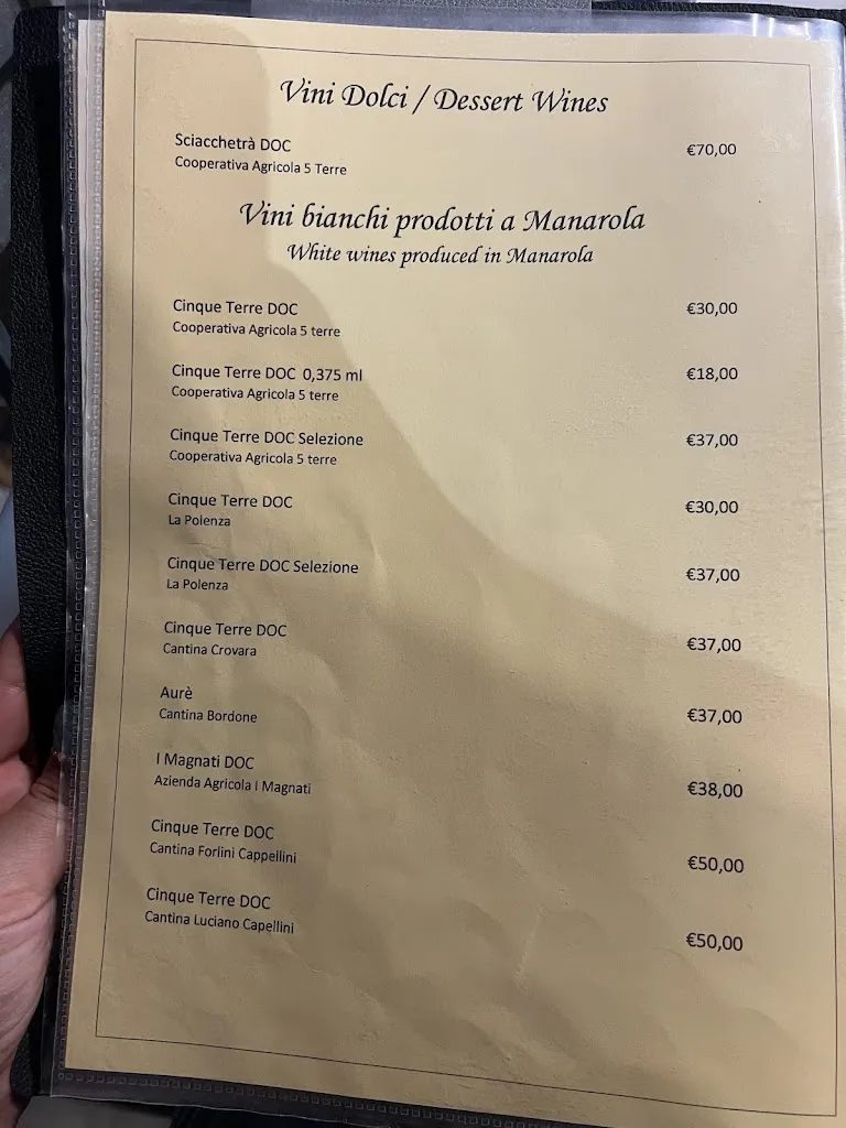 Menu_Trattoria dal Billy_Corniglio_image_1