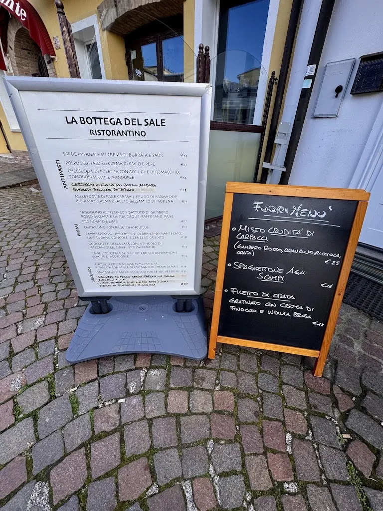 Menu_Ristorantino La Bottega Del Sale seafood bistrot_Comacchio_image_1