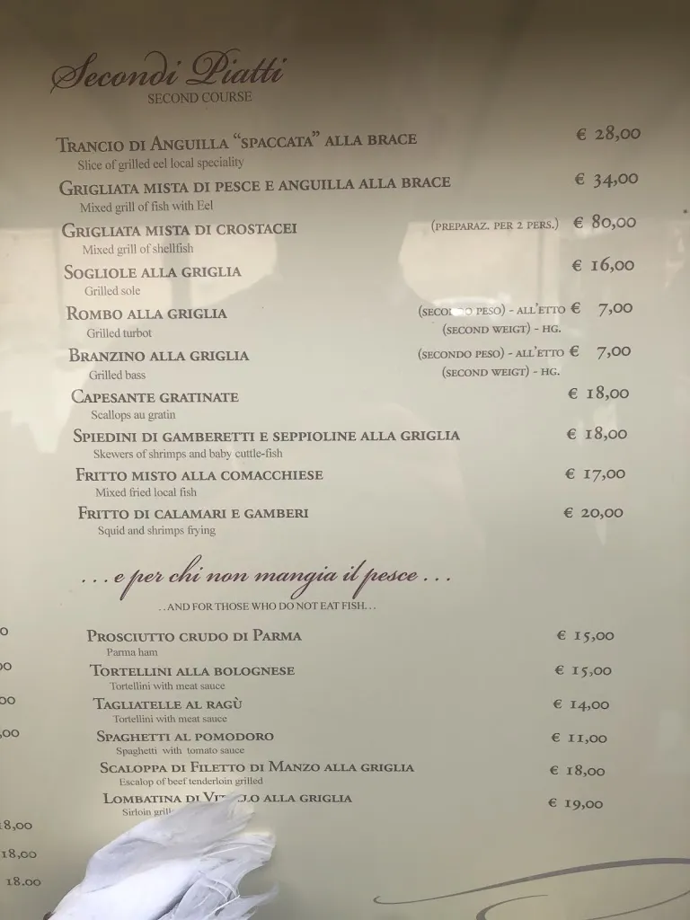 Menu_Antica Trattoria La Barcaccia_Comacchio_image_2