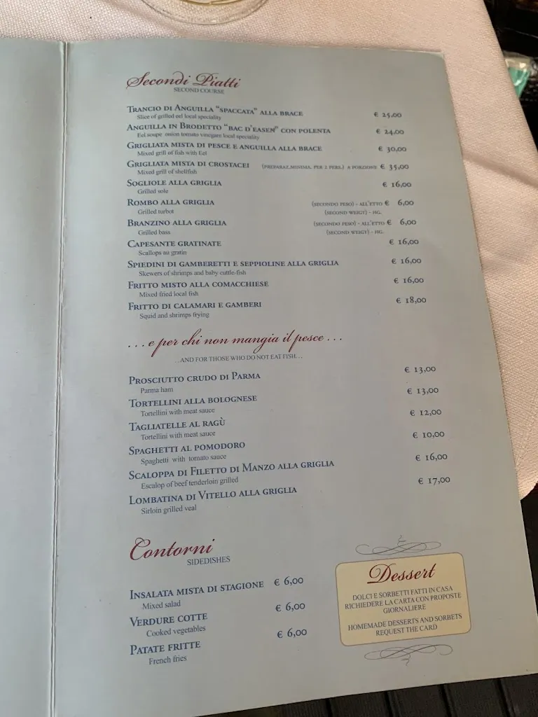 Menu_Antica Trattoria La Barcaccia_Comacchio_image_3