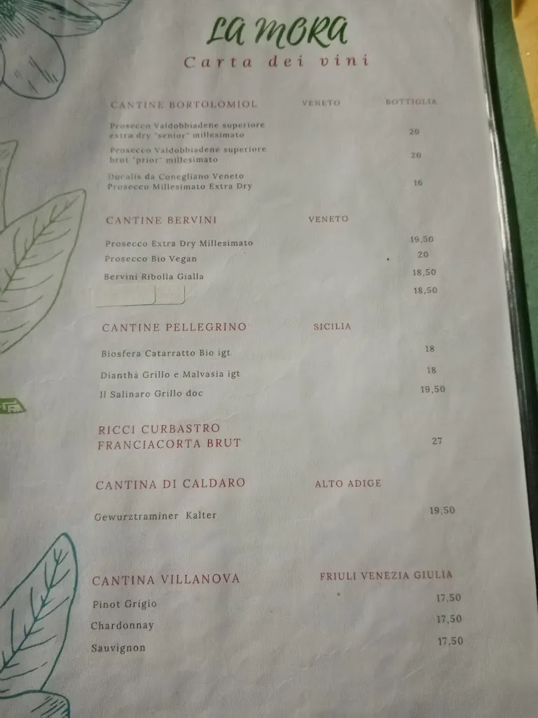 Menu_La Mora_Comacchio_image_2