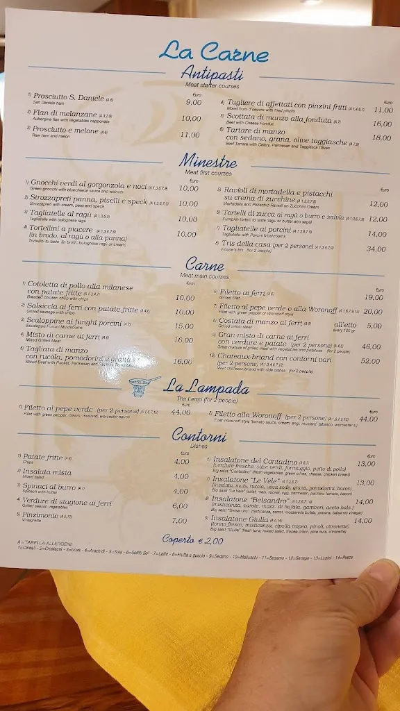 Menu_Ristorante Pizzeria Le Vele_Comacchio_image_2