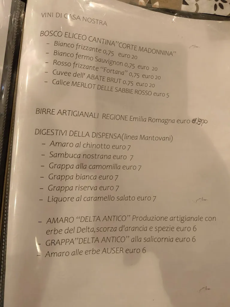Menu_Ristorante Bettolino di Foce_Comacchio_image_4