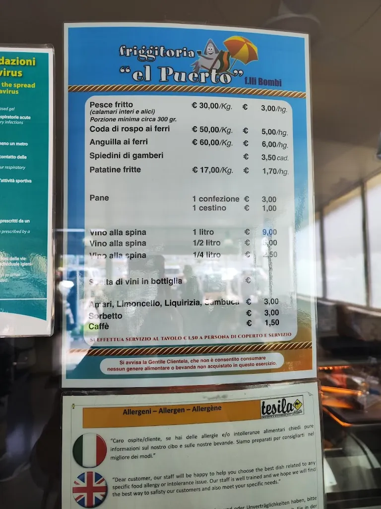 Menu_El Puerto Friggitoria Prenotazioni dalle 8 alle 11:30_Comacchio_immagine_3