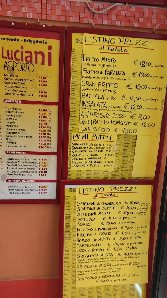 Menu_Friggitoria Da Luciani_Comacchio_immagine_1