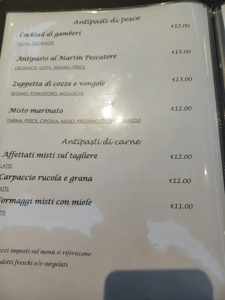 Menu_Al Martin Pescatore_Comacchio_image_3