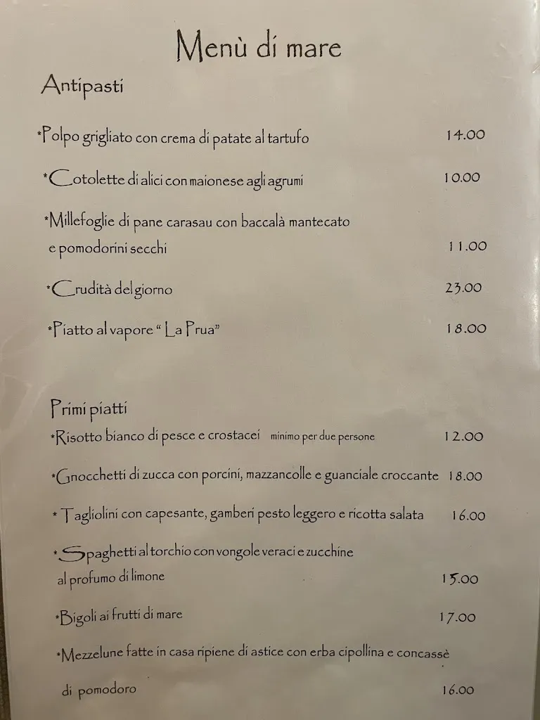 Menu_Ristorante Pizzeria La Prua_Comacchio_image_1