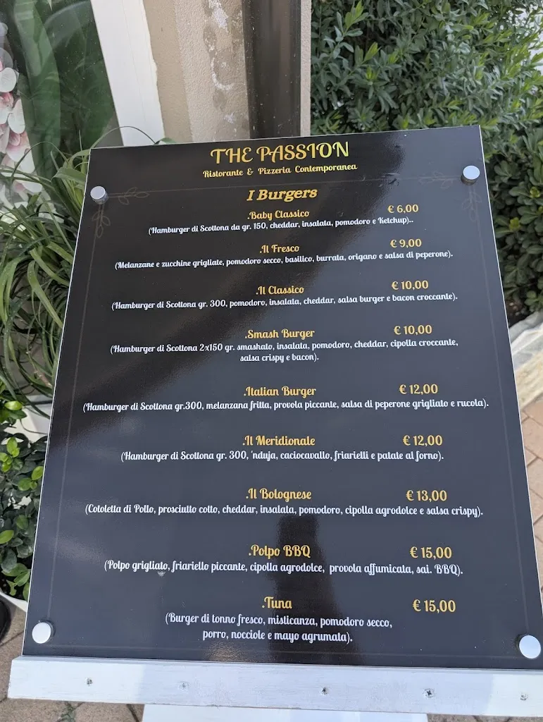 Menu_The Passion Restaurant_Comacchio_image_4