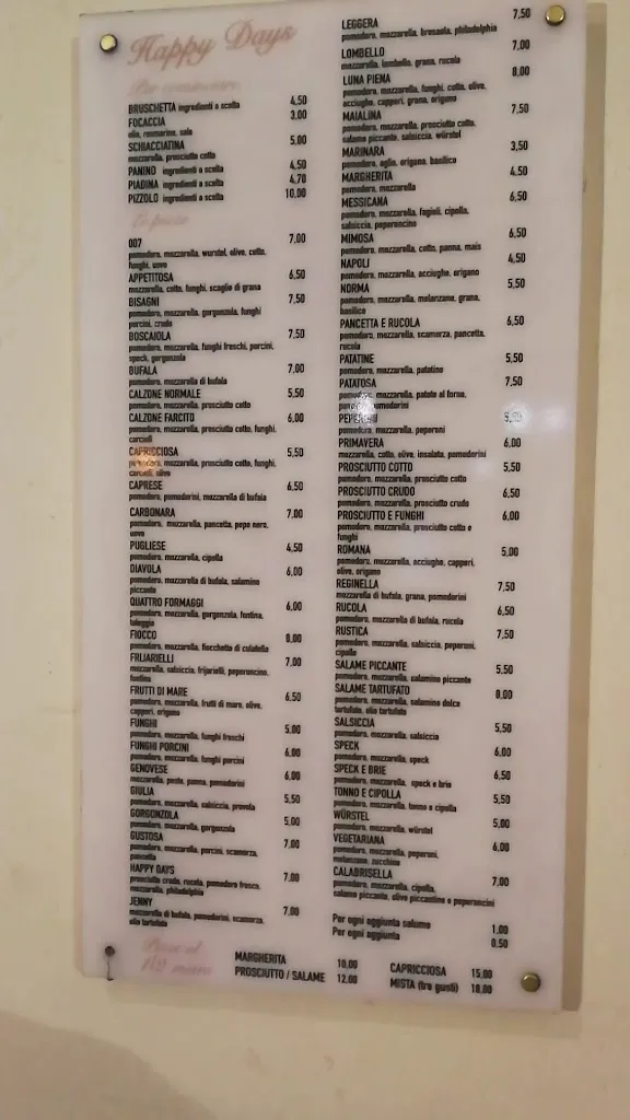 Menu_Pizzeria D'Asporto Happy Days Esteban Rafael Sanges_Cortemaggiore_image_2