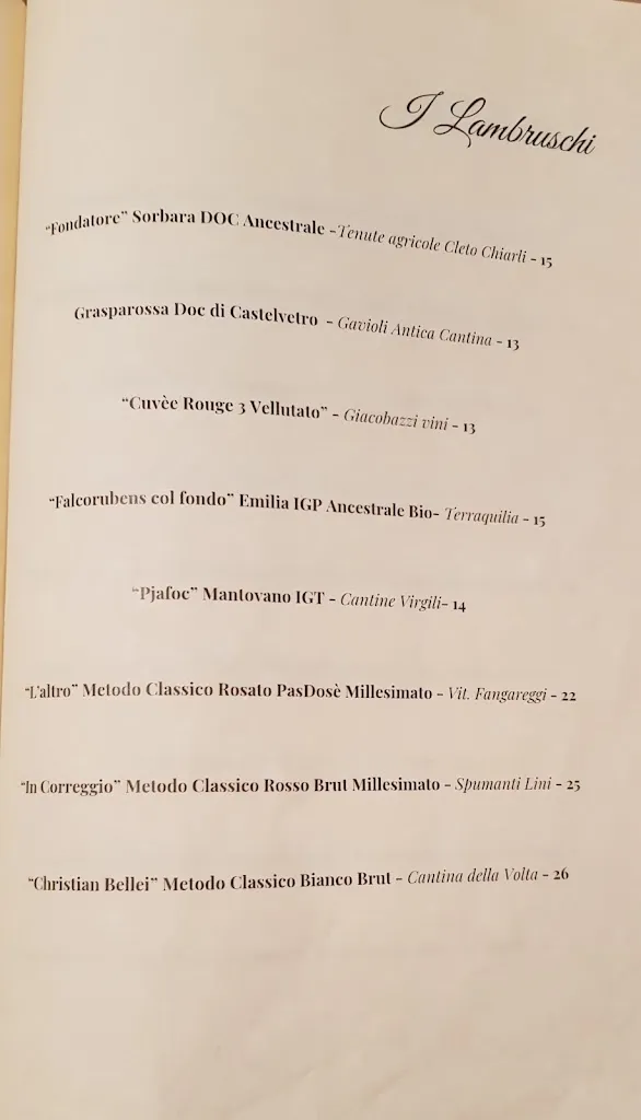 Menu_Osteria Del Filosso_Correggio_image_1