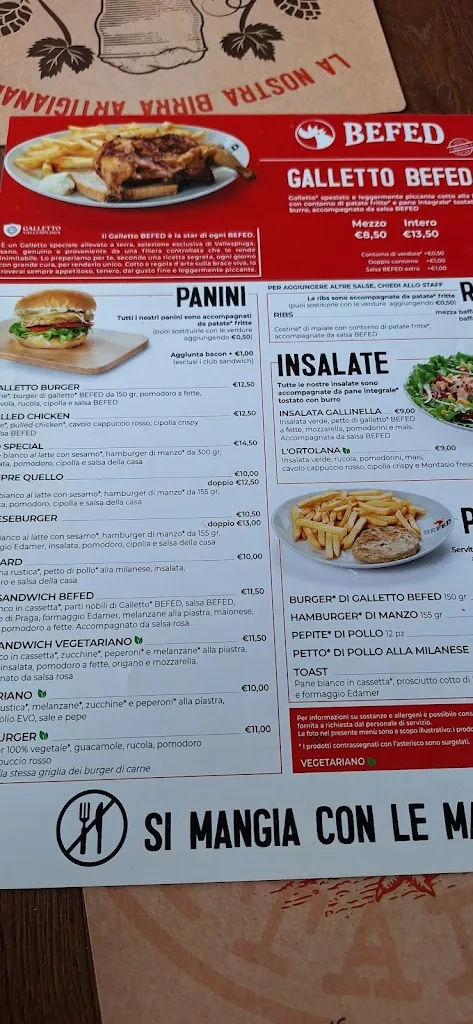 Menu_BEFED Brew Pub Correggio_Correggio_image_2