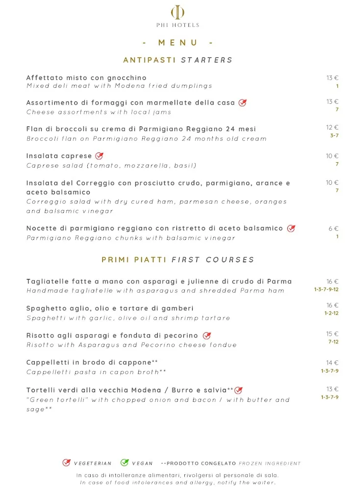 Menu_Ristorante Il Correggio_Correggio_image_1