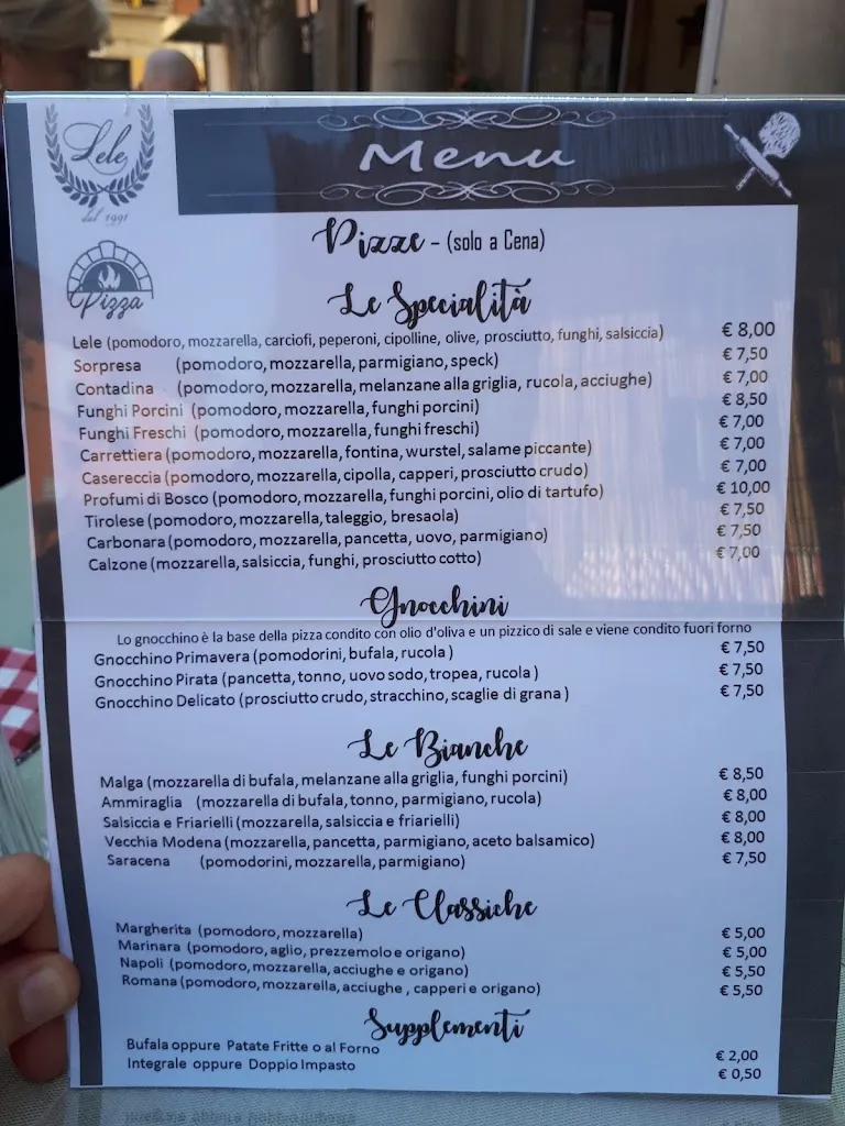 Menu_LELE Crespellano Ristorante (Pizzeria solo a cena) Catering_Crespellano_image_4