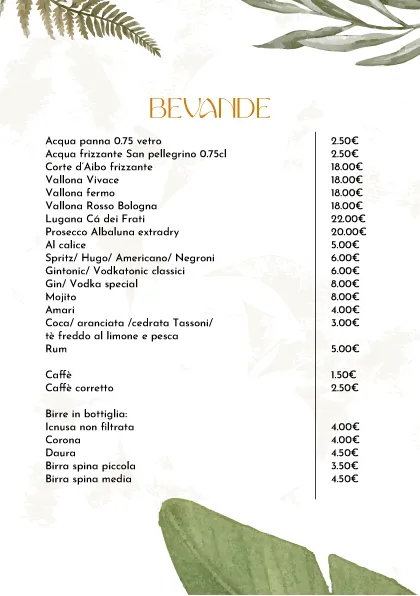 Menu_Orangerie Locanda_Crespellano_immagine_1