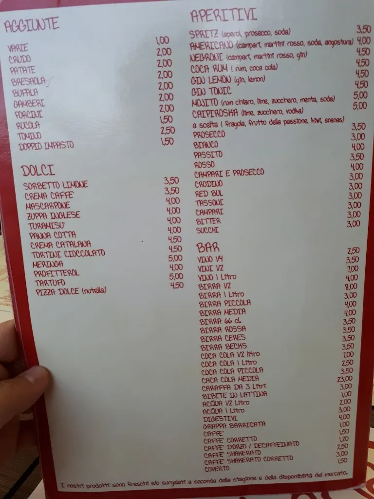 Menu_Pizzeria Da Gino | Dovadola - Pizza da Asporto, Bar, Spizzicheria_Dovadola_image_4