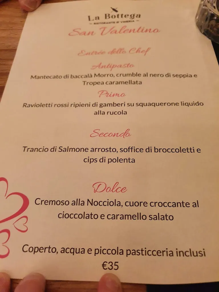 Menu_La Bottega Ristorante & Vineria_Dozza_imagen_1
