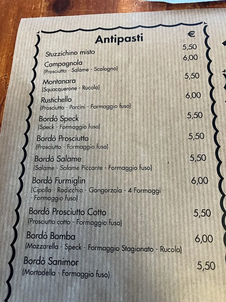 Menu_Bruschetteria I Matti Anni 30_Dozza_image_1