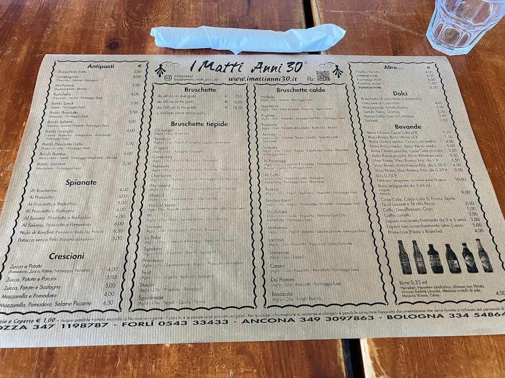 Menu_Bruschetteria I Matti Anni 30_Dozza_image_4