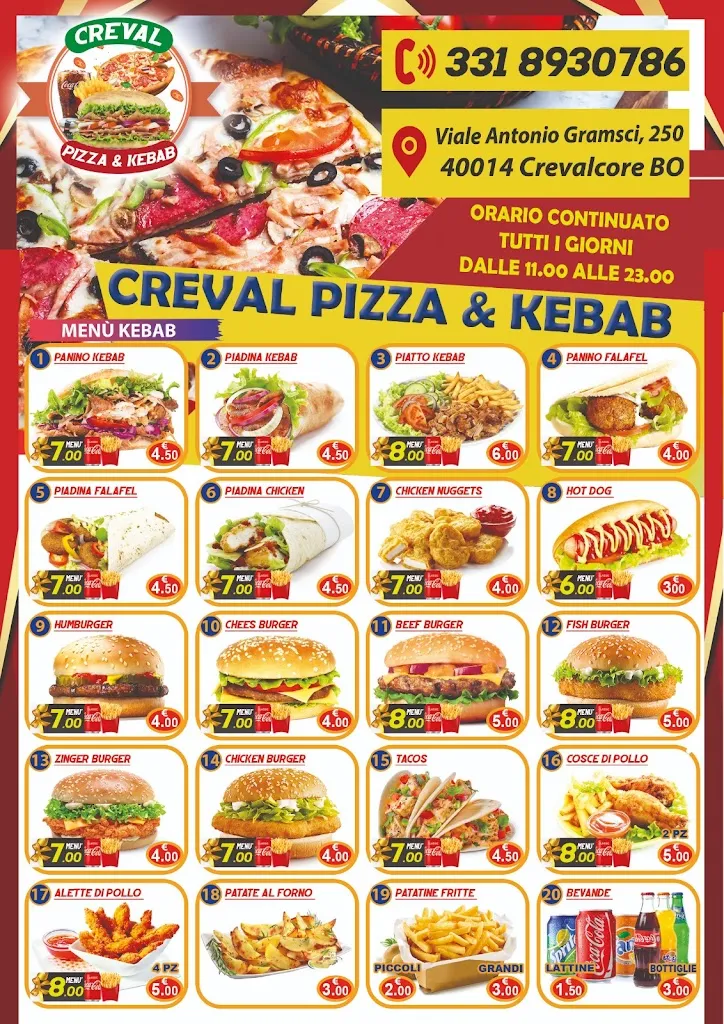 Menu_CREVAL pizza & kebab_Crevalcore_image_2