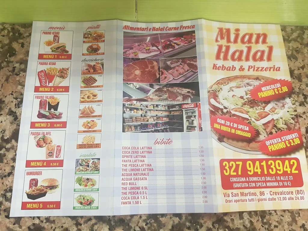 Menu_Halal donar kebab & pizzeria_Crevalcore_image_3