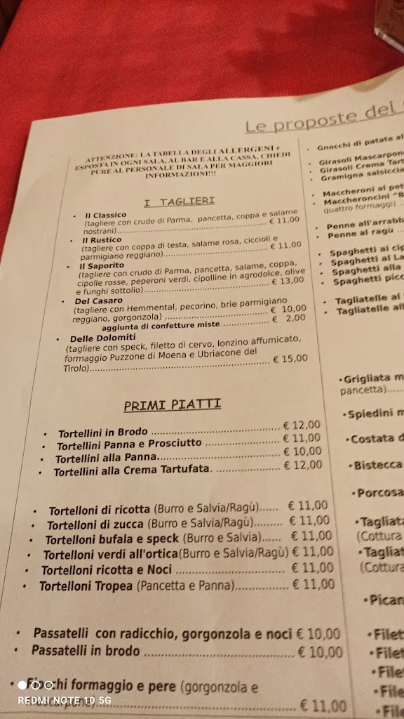 Menu_Trattoria Il Giglio ⚜️_Crevalcore_image_1