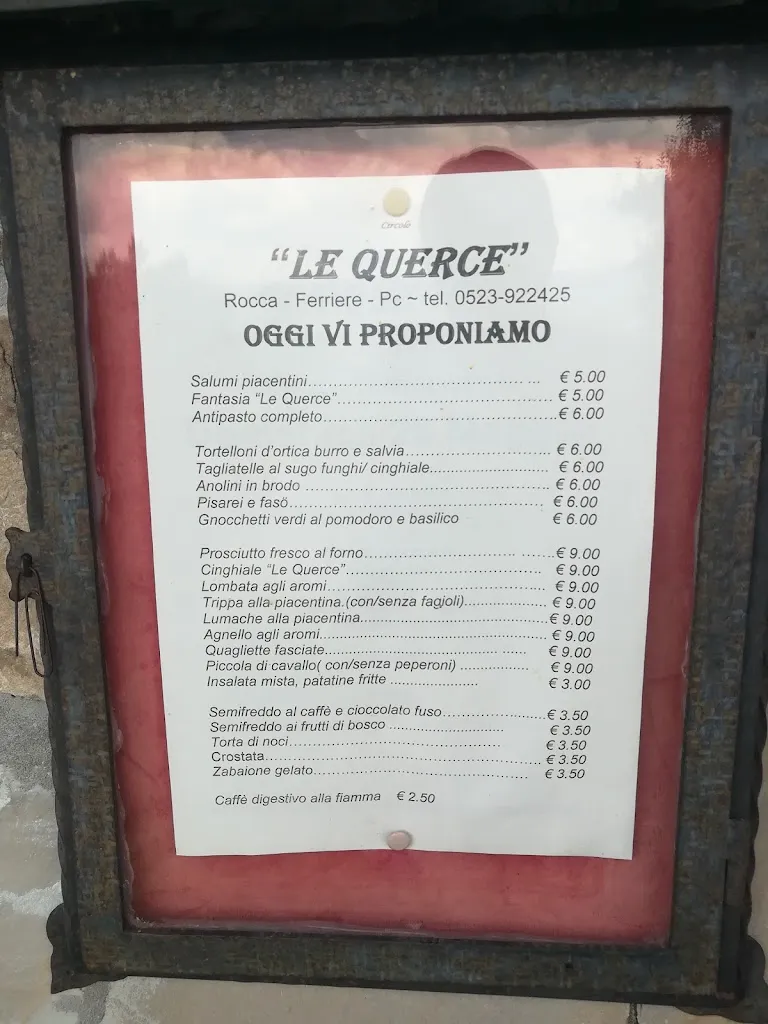 Menu_Locanda Le Querce di Rocca_Ferriere_image_2