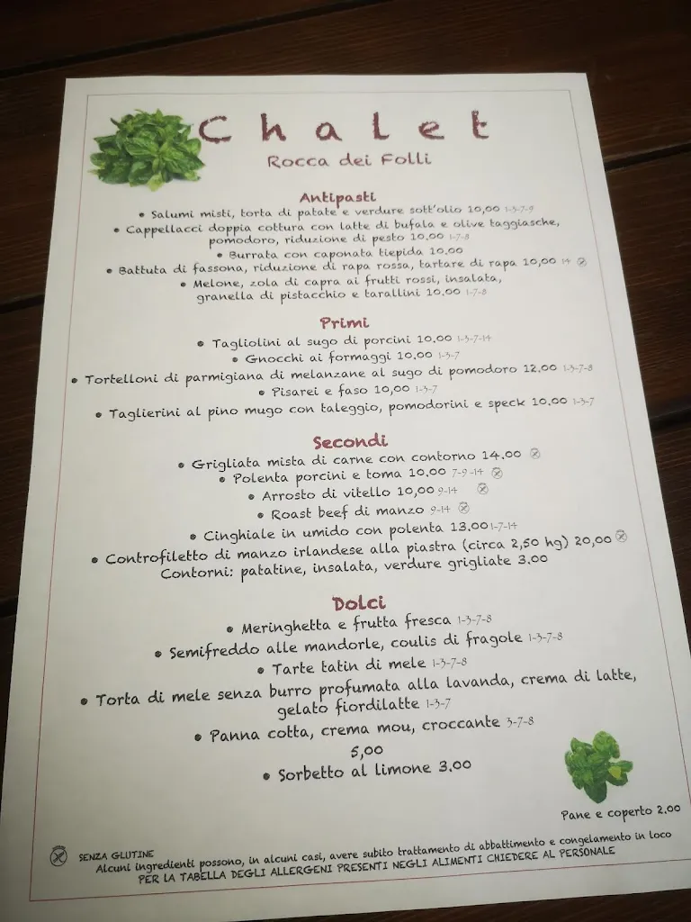 Menu_Chalet _ Rocca dei Folli | Pizzeria - Ristorante_Ferriere_image_2