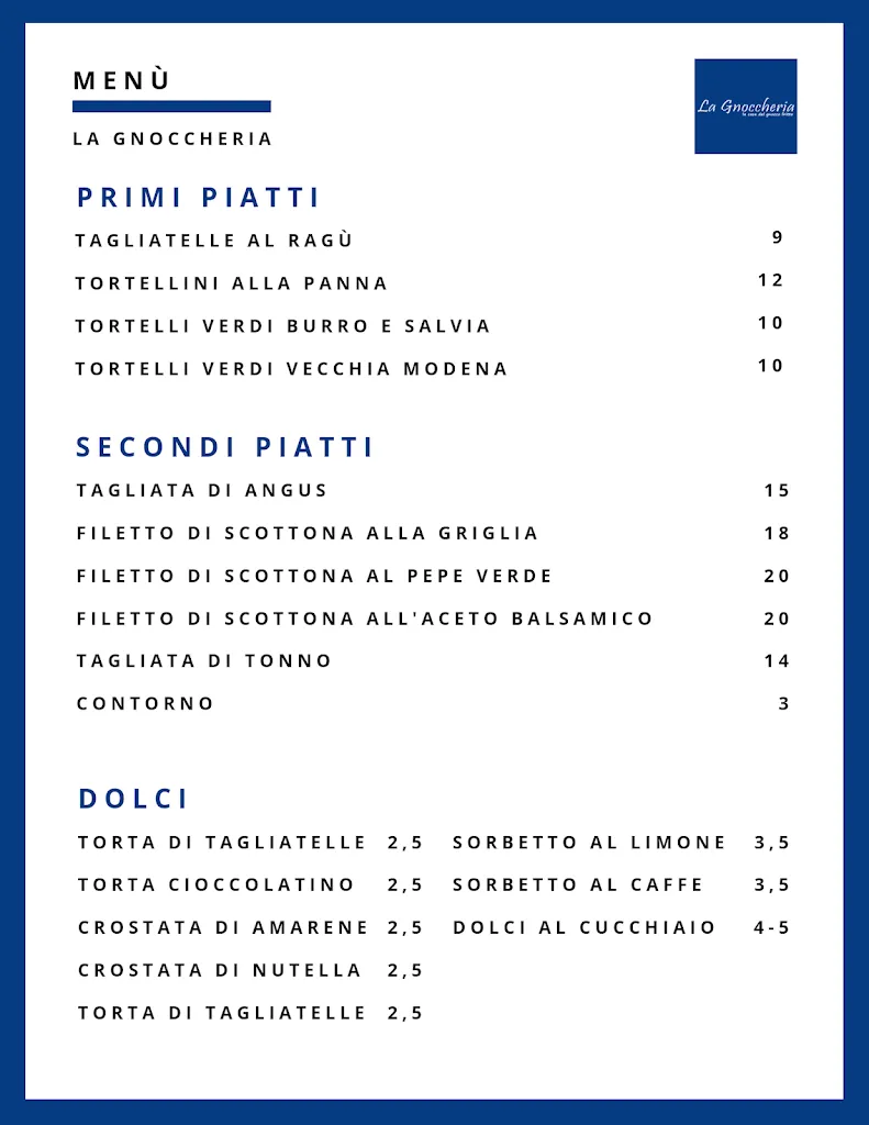 Menu_La Gnoccheria_Fiorano_immagine_2