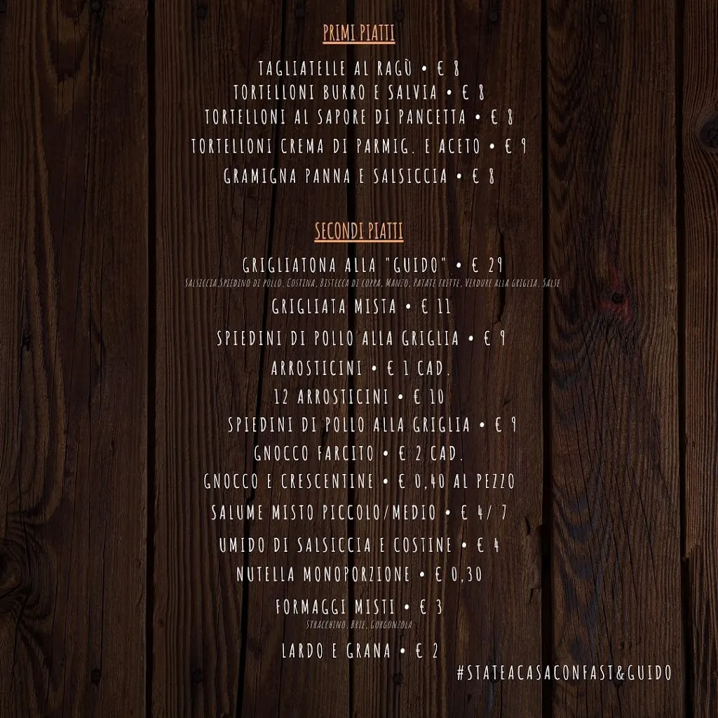 Menu_Trattoria da Guido_Fiorano_image_1