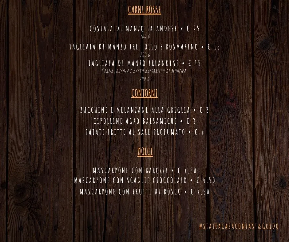 Menu_Trattoria da Guido_Fiorano_image_2