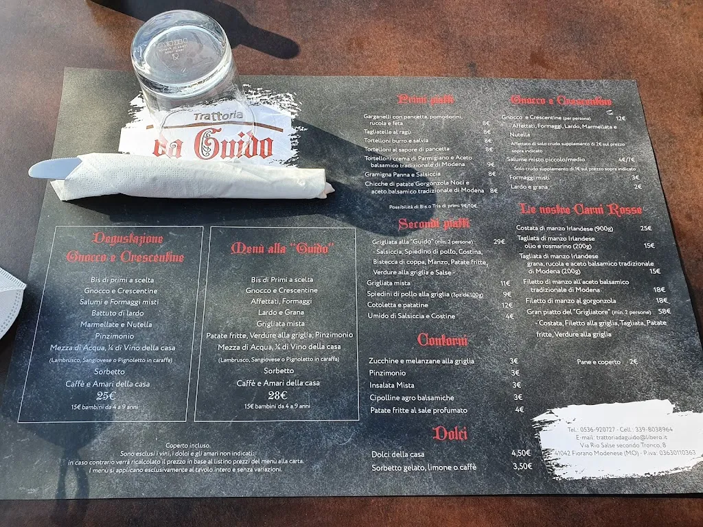 Menu_Trattoria da Guido_Fiorano_image_4