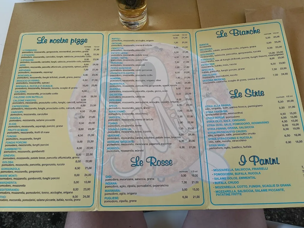 Menu_MITHO ' PIZZA EXPORT SRLS_Fiorano_image_1